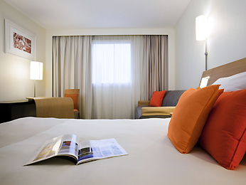 Novotel Nantes Centre Bord de Loire Huonenäkymä