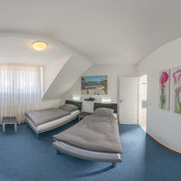 360° Ansicht des Doppelzimmers Standard in Ihrem Hotel Kaarst