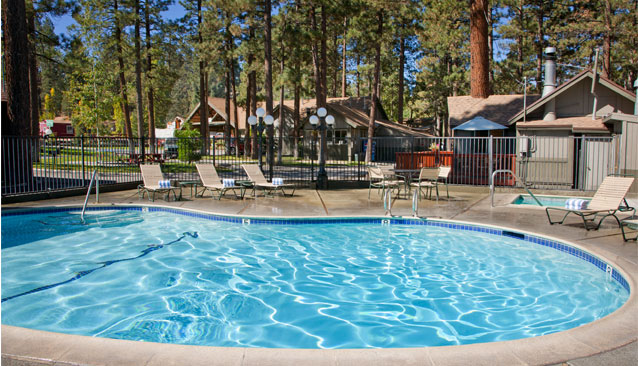 Place To Stay In Bear California Lakefront Hotel Splash Into Bear Frontier S Outdoor Pool